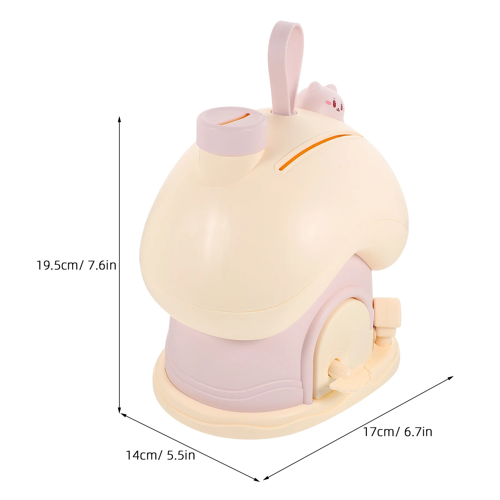 かわいいキノコ貯金箱 女の子向け 漫画コインコンテナ 子供用貯金瓶 絶妙な装飾的なお金入れ 誕生日 クリスマス用