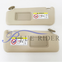 For Toyota Land Cruiser Prado KDJ155/KDJ150 2009-2023 Sun Visor Compatible with Makeup Mirror 74320-0G030-B0 and 74320-0G030-A0