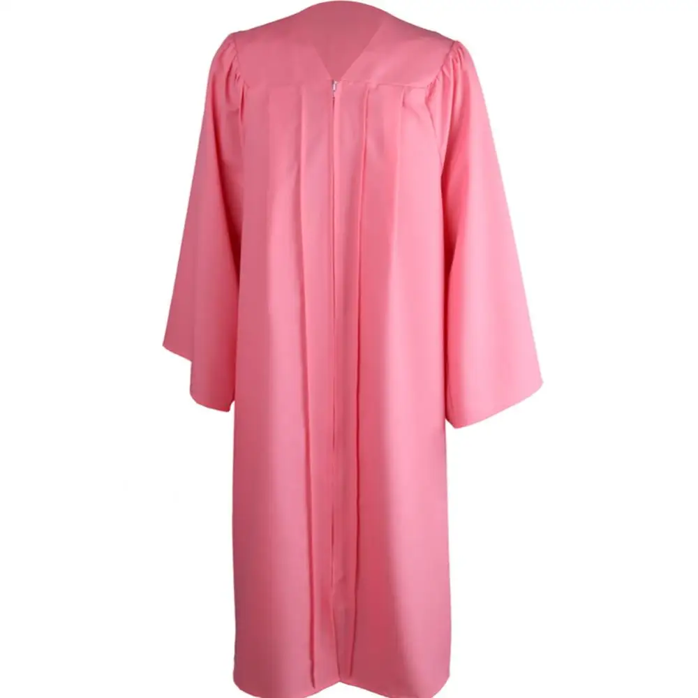 2023 Volwassen Zip University Academische Jurk Graduation Gown Robe Baret Cap Primaire Middelbare School Afstuderen Uniform