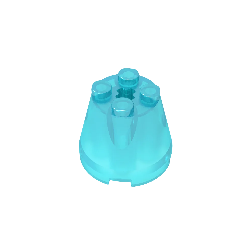 Kompatibel mit Lego 6233, Gobricks GDS-1047 3×3×2 Technischer Kegel, DIY-Lernbausteinteile
