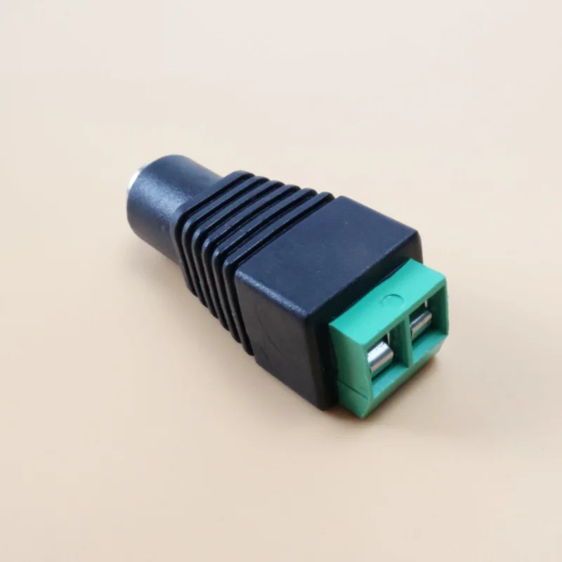 DC Terminal Connector 2pin DC Power Adapter 5.5mm X 2.5mm Plug Male to Female Jack Connector Plug For LED Strip CCTV Came - view 5