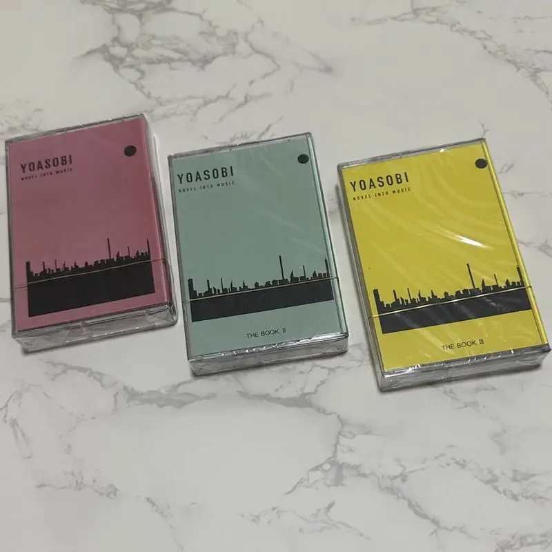 

YOASOBI Group THE BOOK 1 2 3 Three Japanese Music Cassette Albums Brand New Unopened Set Collection J Pop