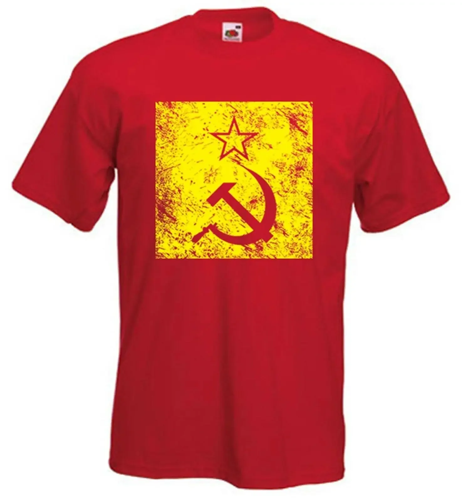 Unique CCCP USSR Soviet Communist Hammer & Sickle Emblem T-Shirt. Summer Cotton O-Neck Short Sleeve Mens T Shirt New S-3XL