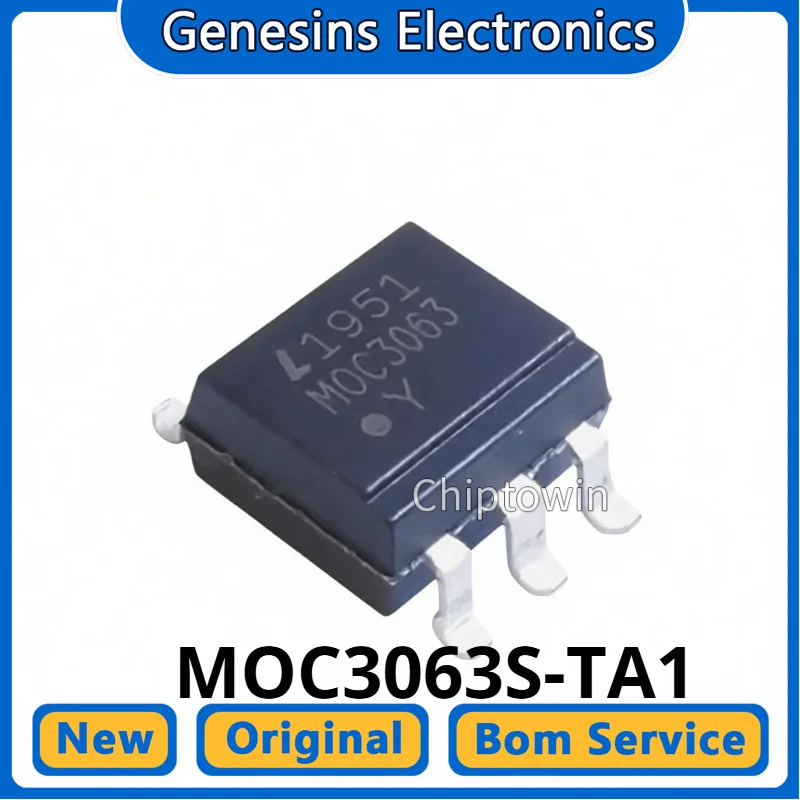 5/50/500 pcs MOC3063 KMOC3063 MOC3063S-TA1 SOP-6 Optocoupler W7