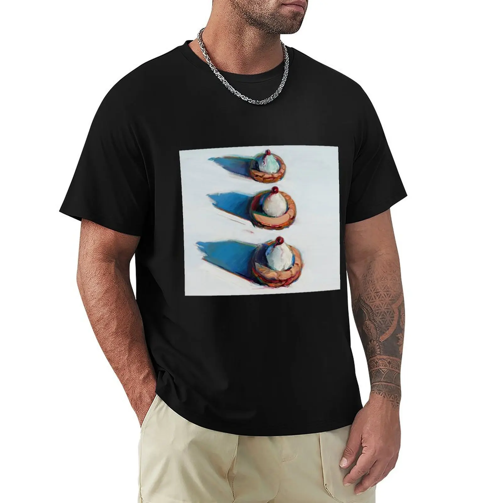 Wayne Thiebaud T-Shirt Plus Size Non-Shrink T-Shirt