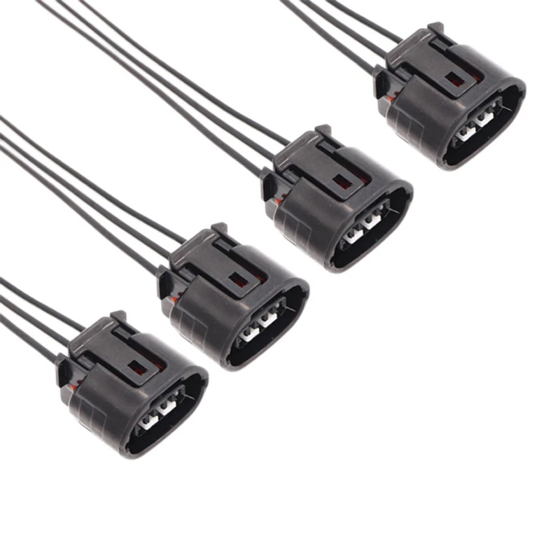

A57E-4Pcs Ignition Coil Connectors Harness Fit For Mitsubishi Outlander 3.0L Lancer 2.0L 2.4L