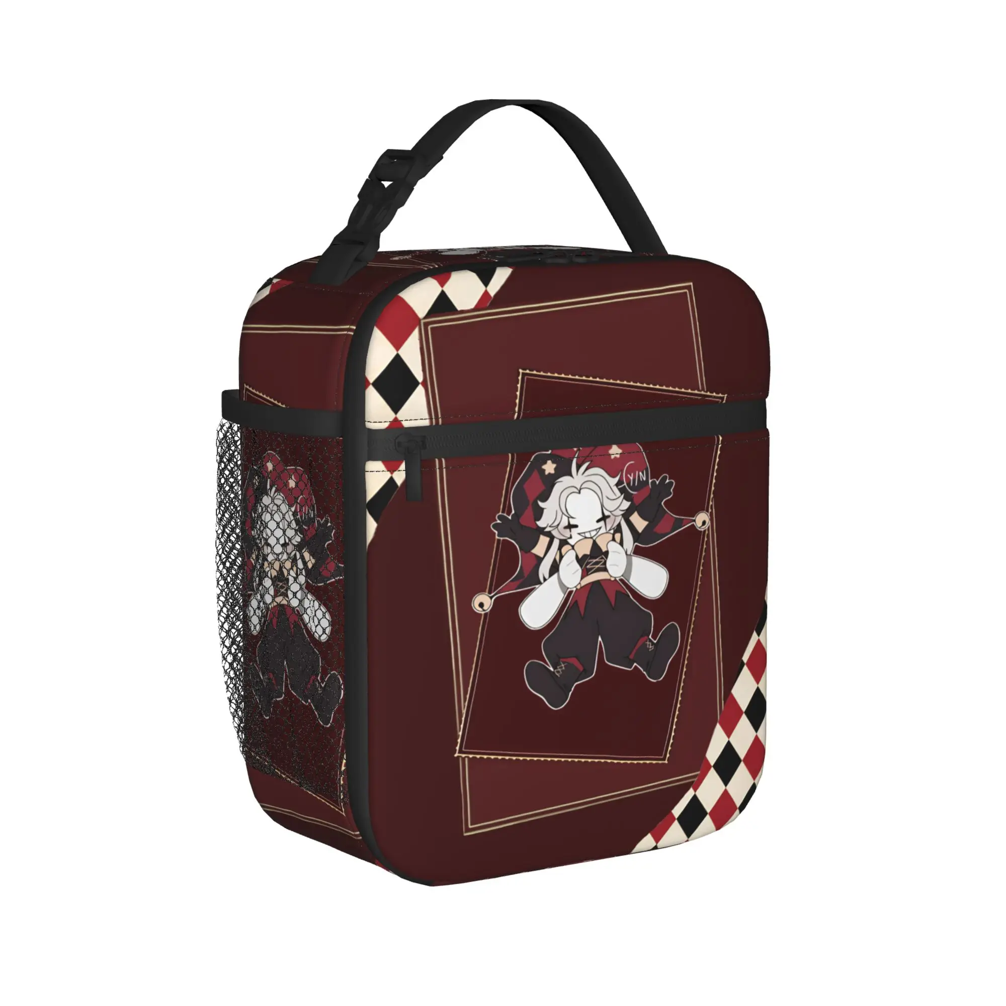Pierrots The Freak Circus Merch Insulated Lunch Tote Bag For School  Food Storage Bag Reusable Cooler Thermal Lunch Boxes