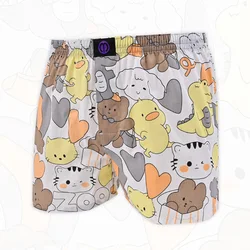 Doll animals Pure Cotton Underwear Pattern For Men And Women Pattern Comfortable Breathable Shorts For Home Leisure