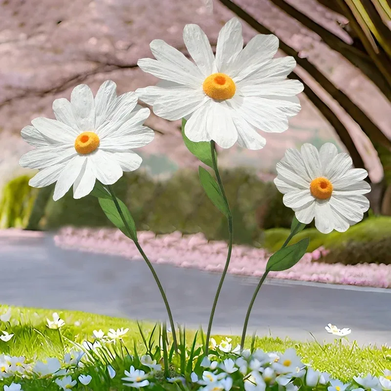 

【Hot Sale】 180cm Artificial Flowers Daisy Wedding Decor Flower Garden Decoration Photography Props Party Backdrop Window Display