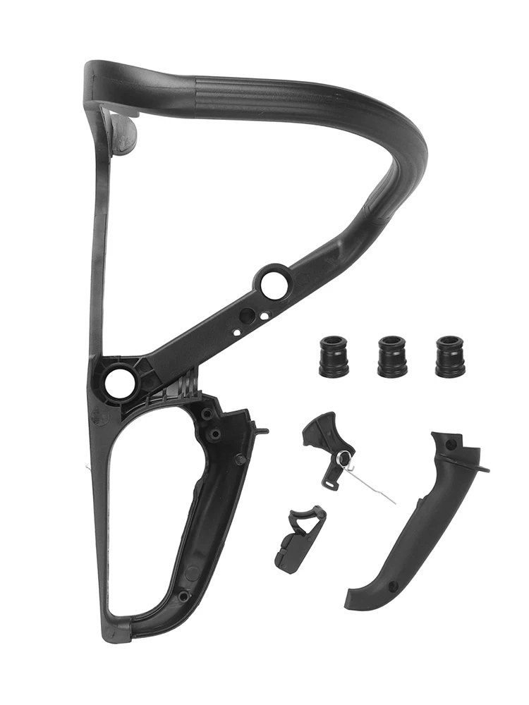Innovative Chain Saw Handles Optimized to Provide Effective Shock Absorption While Supporting All Key Functions