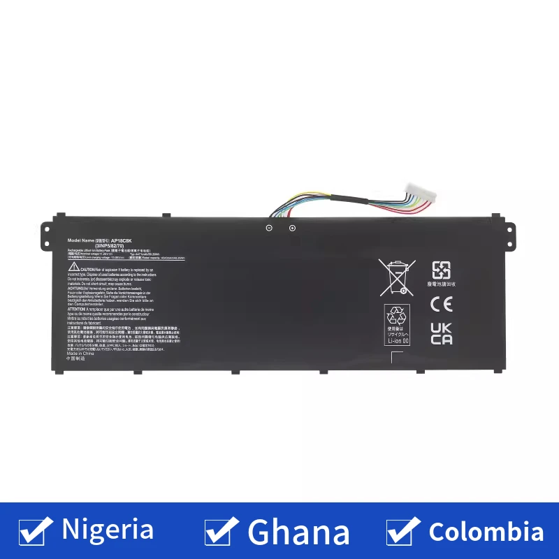 

ap18c8k ap18c4k notebook battery for Acer Aspire 5 A515-43-R057 r4mg r6f6 r6ww A515-44 r7nu r5uz kt00304012