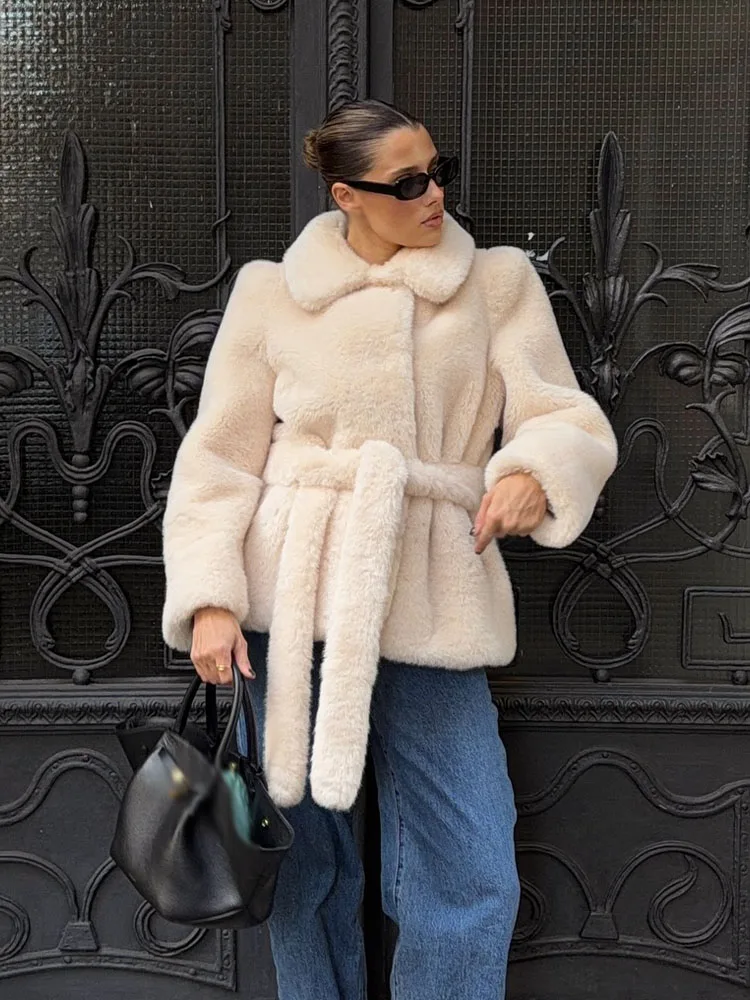 

HH женские зимние новые модные пальто однотонные отложные воротники с длинными рукавами и карманами на шнуровке украшения женские повседневные теплые куртки