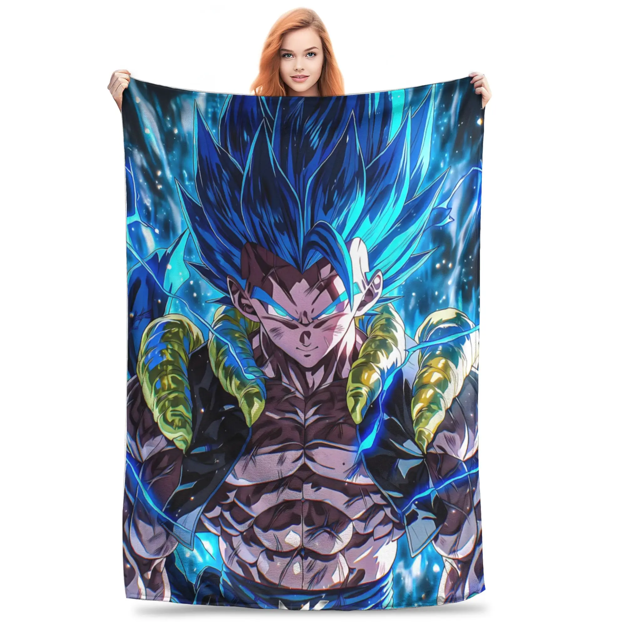 1PC Home dragon ball6  Blanket Throw Super Cosy Plush Living Room Sofa