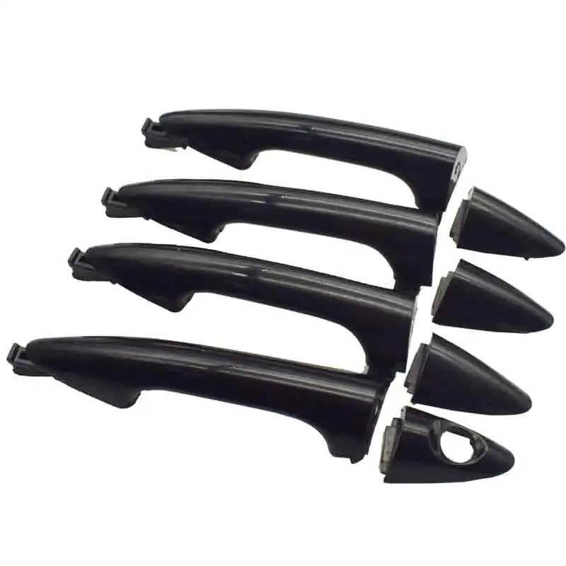 

826521R000CA 826621R000CA 826521R010CA 826621R010CA 1 Set Car Exterior Door Handle Black Fit for Hyundai Accent 2012-2016 2017