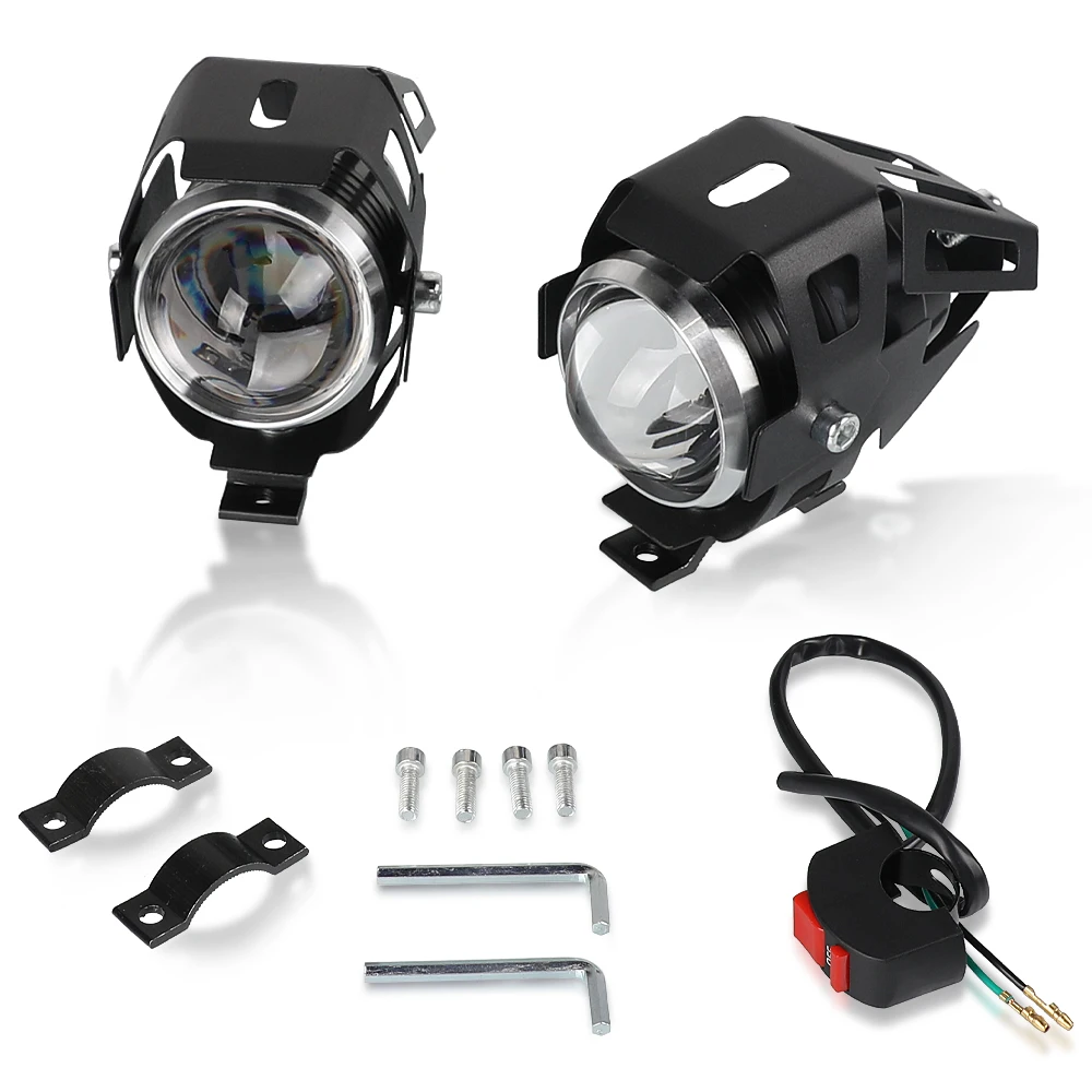 Motorcycle For KAWASAKI ER6N ER6F ER-6N ER-6F ER 6N 6f 2006- 2023 2022 2021 12V Metal Headlight Driving Spot Head Lamp Fog
