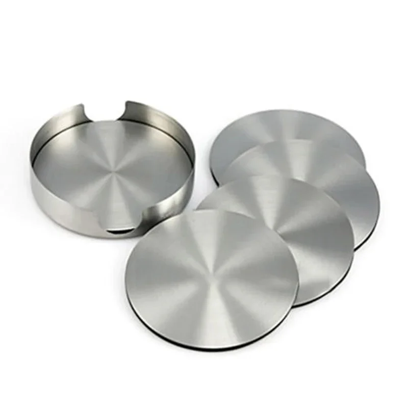 มินิ Coasters บาร์อาหารเครื่องดื่มถ้วยสํานักงานถ้วยชาสแตนเลส