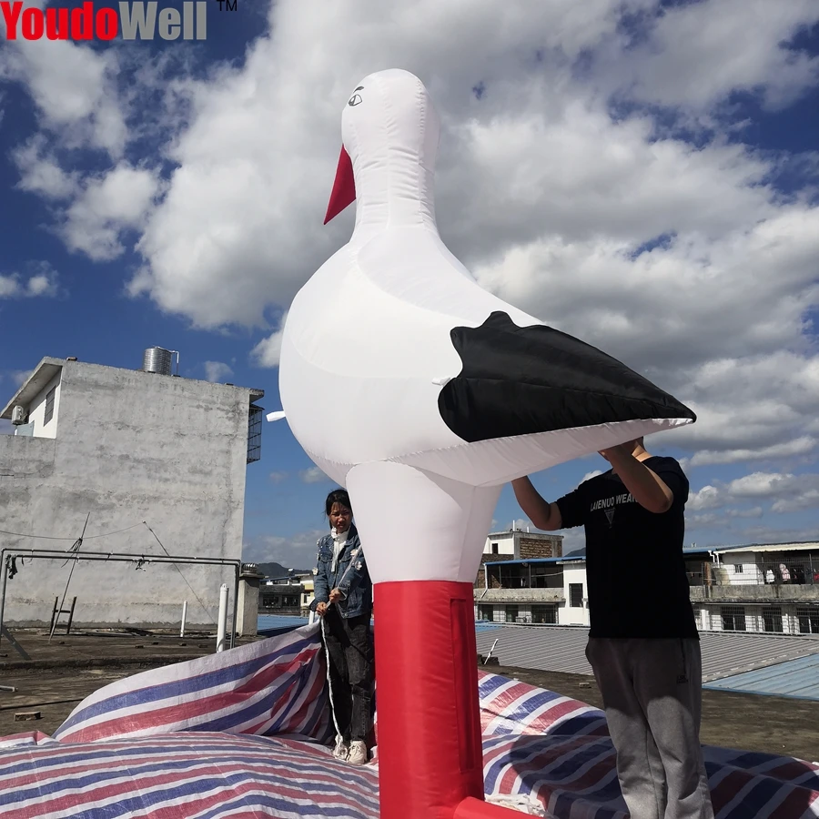 Inflatable Custom Animal Models, Standing Inflatable Birds, Pigeon Models, Advertising