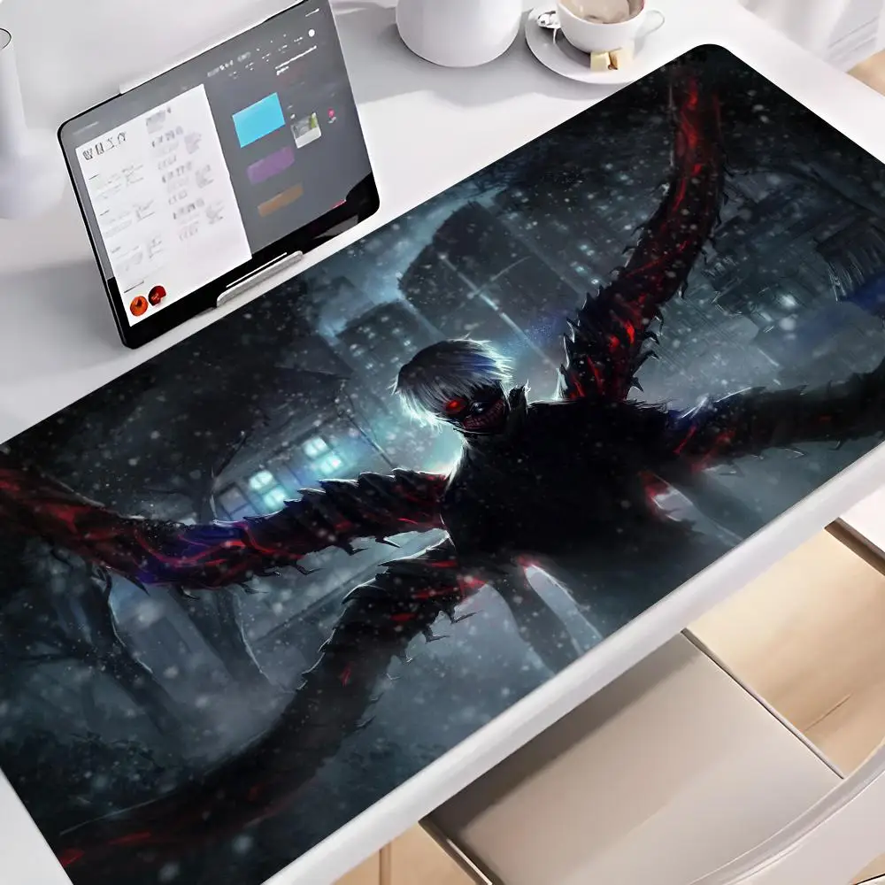 

Anime T-Tokyo Ghoul Mouse Pad Rubber Mat Laptop Xxl Mousepad Notebook Gamer Computer Table Gaming Accessories