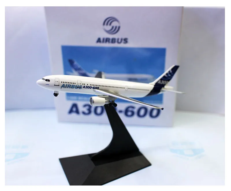 New AirBus 1/400 Scale A300-600 Airplane Diecast Aircraft Models For Collection Gift By Dragon