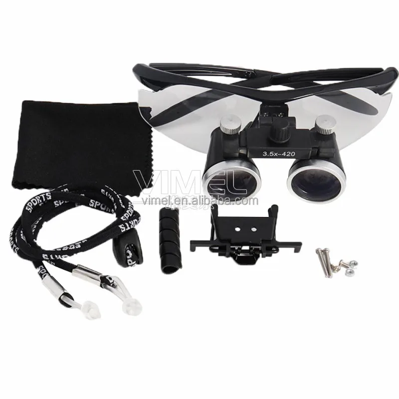 2.5X/3.5X 420 mm Surgical Dental Loupes For Sale With 5W Led Headlight Cheap