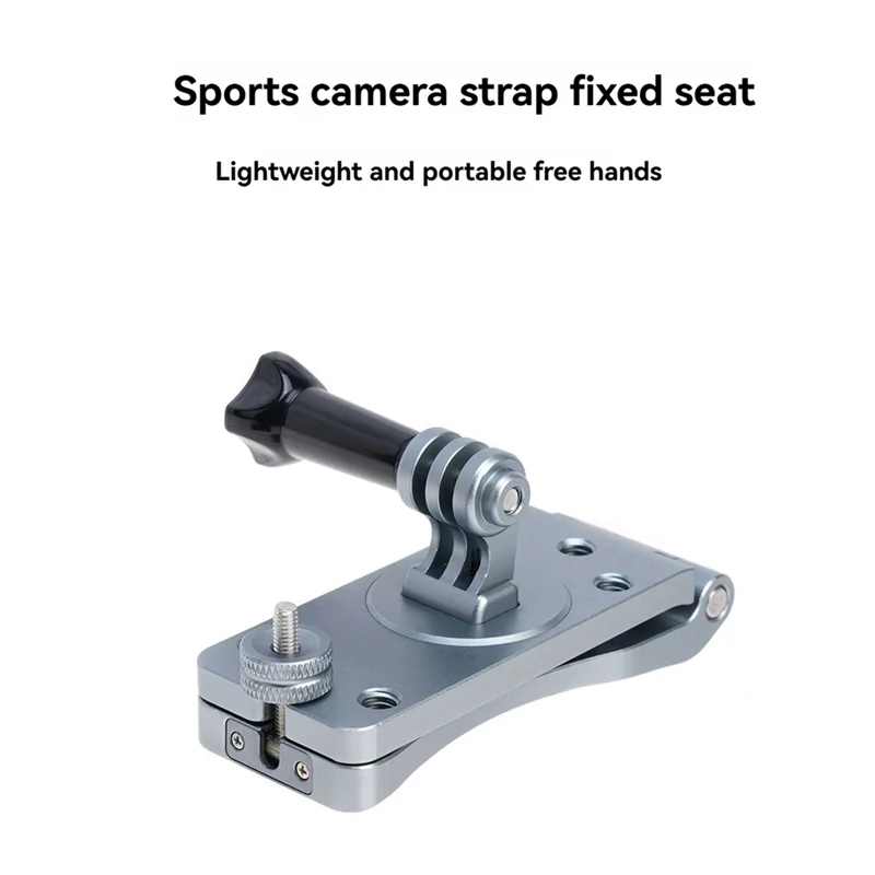 ABKI-Backpack Clip For DJI Osmo/Insta360/Gopro13 Action Camera Buckle Fixed Base Camera Accessories Clamp Mount Holder