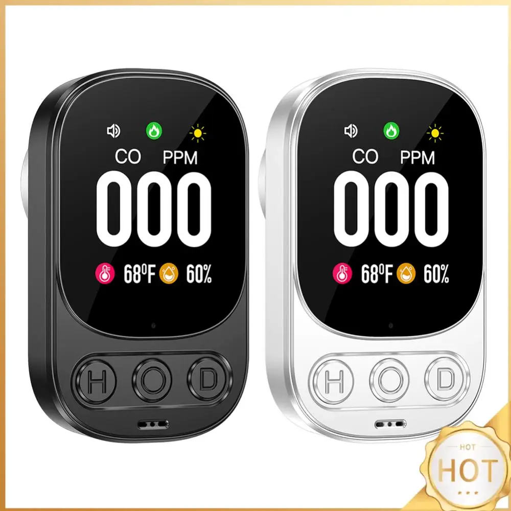 

Детектор угарного газа 3 в 1, детектор CO Plug&Play с HD-экраном и сигнализацией 85 дБ, детектор CO для домашней кухни