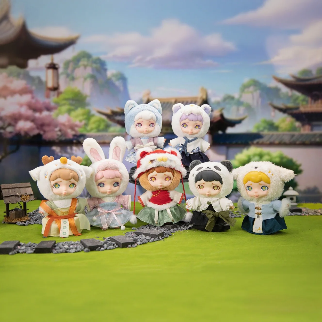 Toycity Laura "الوحوش الأسطورية" عمل الشكل صندوق أعمى جمع اللعب لطيف أفخم دمية صندوق غامض أنماط عشوائية مفاجأة الهدايا