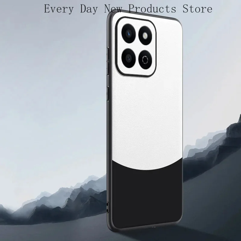 

Luxury soft leather back 200 smart phone case for honor 200 Lite 200 Lite shockproof silicone case honor200lite cover