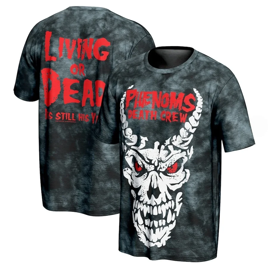 

Мужская футболка Ripple Junction Black The Undertaker с ретро-графикой, для фристайла, быстросохнущая, для единоборств, Zero Gravity Fighting Suit