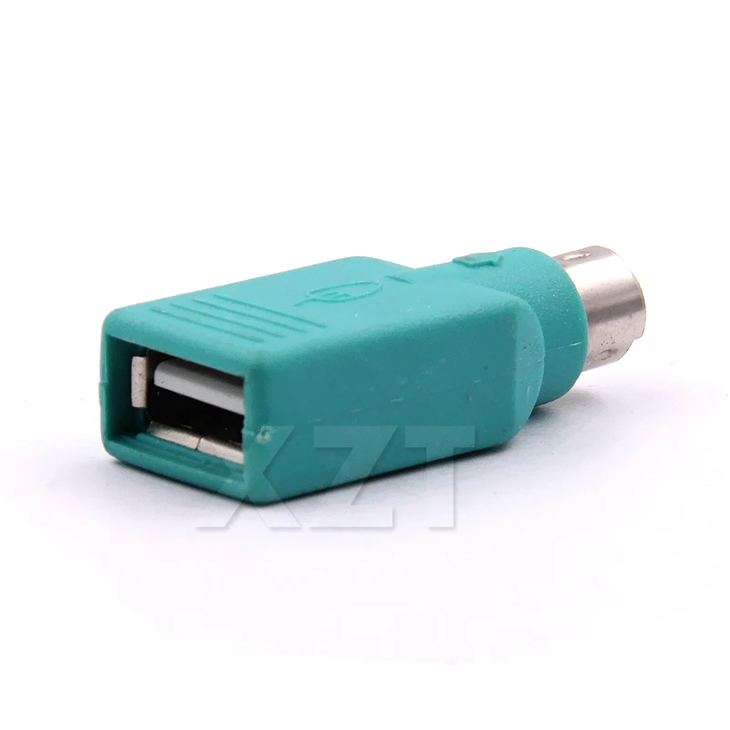 1Pcs USB to for PS2 PS/2 Male Female Adapter Converter for Keyboard Mouse PC Laptop Connect Replacement Repair Accessories