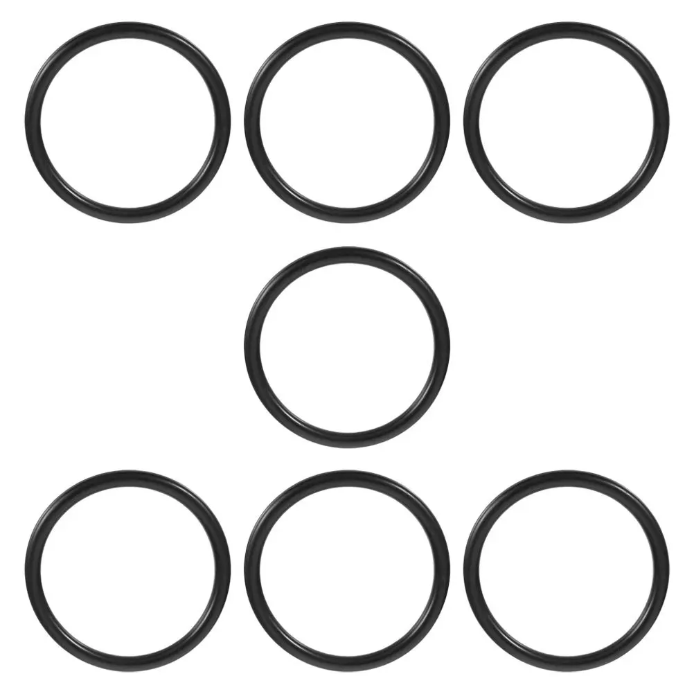 

7Pcs Water Crystal Bowl Rings Rubber Singing Bowl Cushions Noise Reduction Anti-Slip Supports for Music Therapy