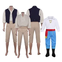 Adult/Kids Eric Coaplay Prince Costume Men Boys Top Pants Vest Outfits Halloween Carnival Party Disguise Roleplay Suit