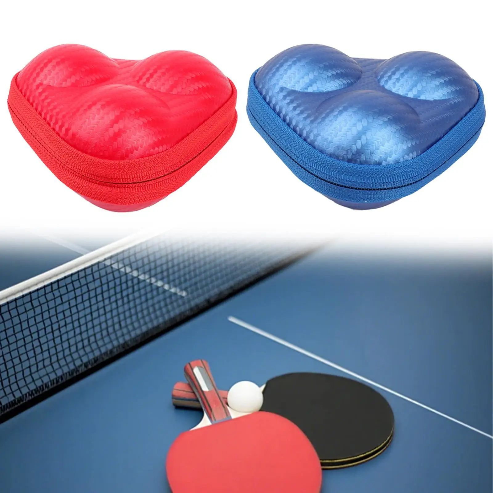 

Pickleball Box Portable Hold 3 Ball Golf Ball Storage Bag Ping Pong Ball Case for Practice Sports Gift