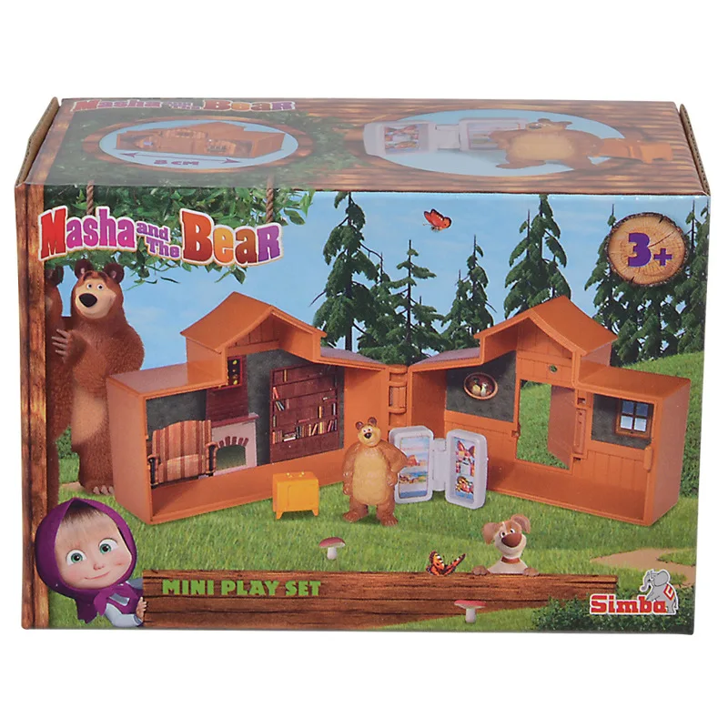 Martha et ours assemblé jouet ornement de bureau Mini maison série maison pour enfants et ours meubl