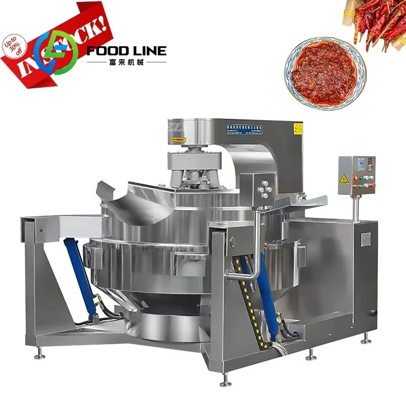 Industrial Fully Automatic Planetary Cooking Mixer Electric Commercial Food Processing Equipment for Catering Factory Customized