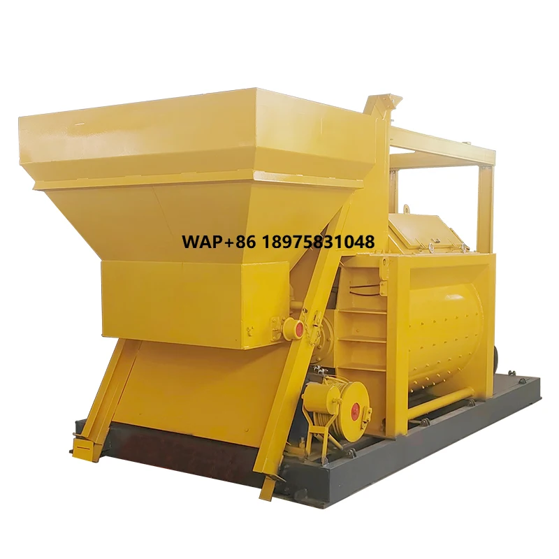 Fully automatic high-quality 2000 liters concrete mixer