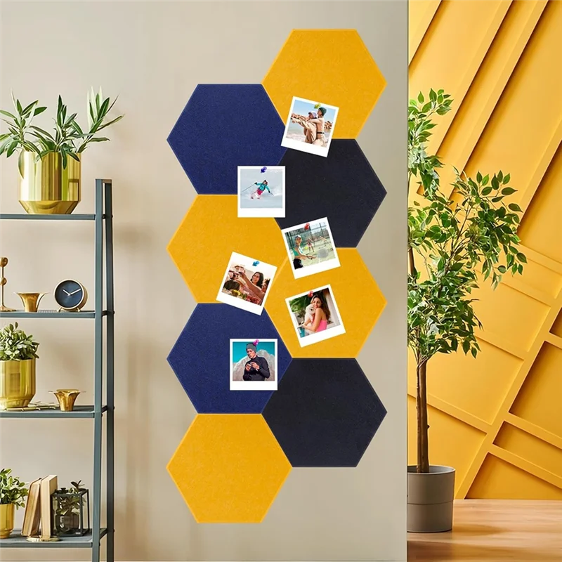 

A37Q-12 Pack Self-Adhesive Acoustic Panels,Soundproof Wall Panels Absorbing , Hexagon Sound Proof Panels For Walls Style