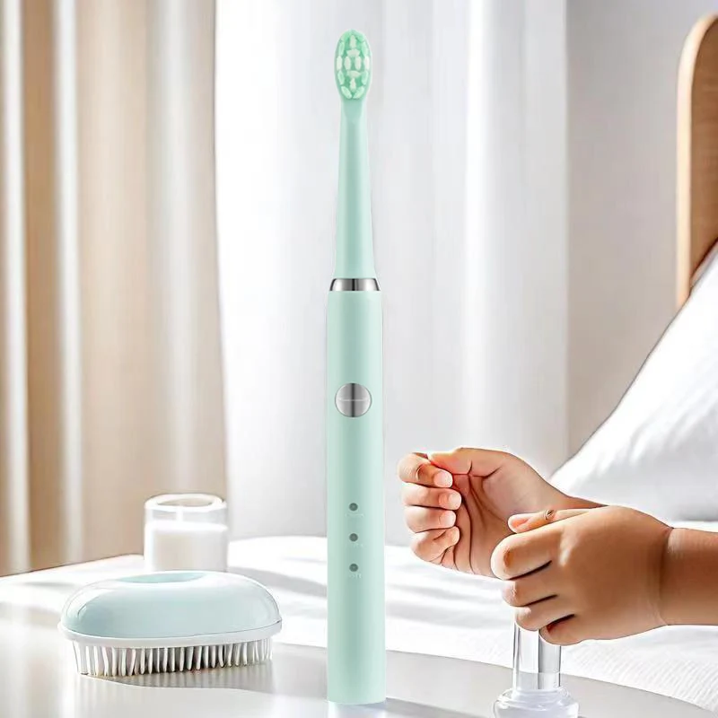SUBORT A1 แปรงสีฟันไฟฟ้าโซนิคไร้สายชาร์จ USB แปรงสีฟันกันน้ำอัลตราโซนิกแปรงสีฟันอัตโนมัติ