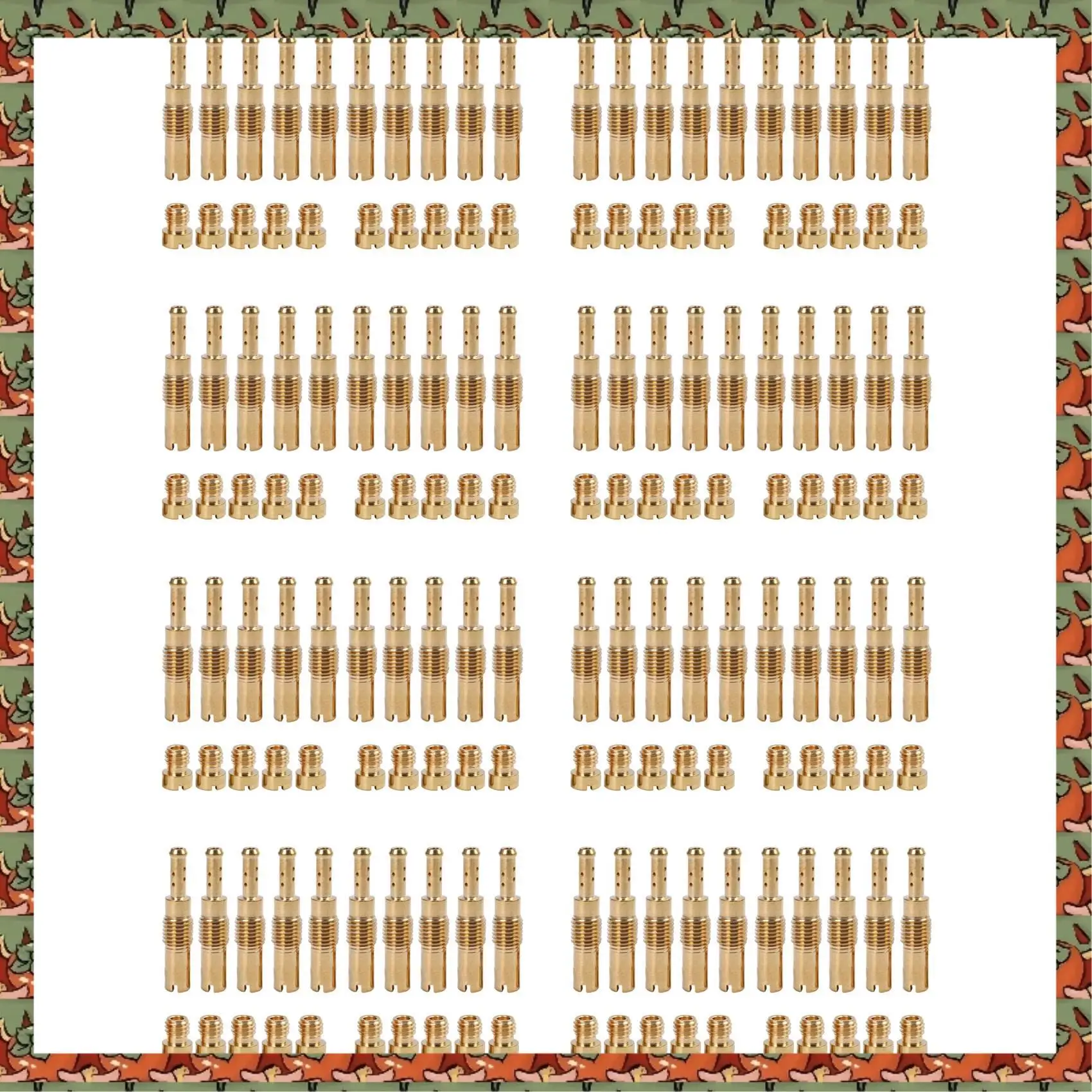 

ABLQ 160Pcs Carburetor Main Jet Kit Set Slow/Pilot Jet For PWK For Keihin OKO CVK