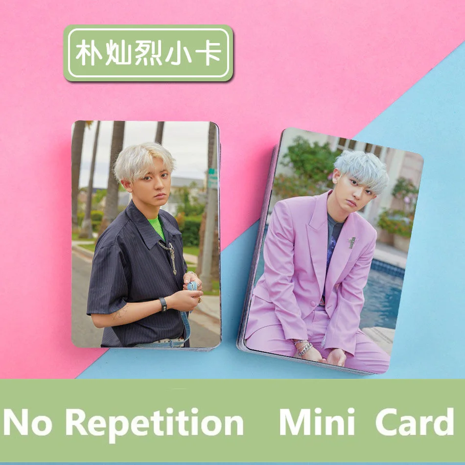 

Series3 No Repetition Chan-Yeol Park Chanyeol Card Wallet Lomo Card With Photo Album Fans Collection Gift