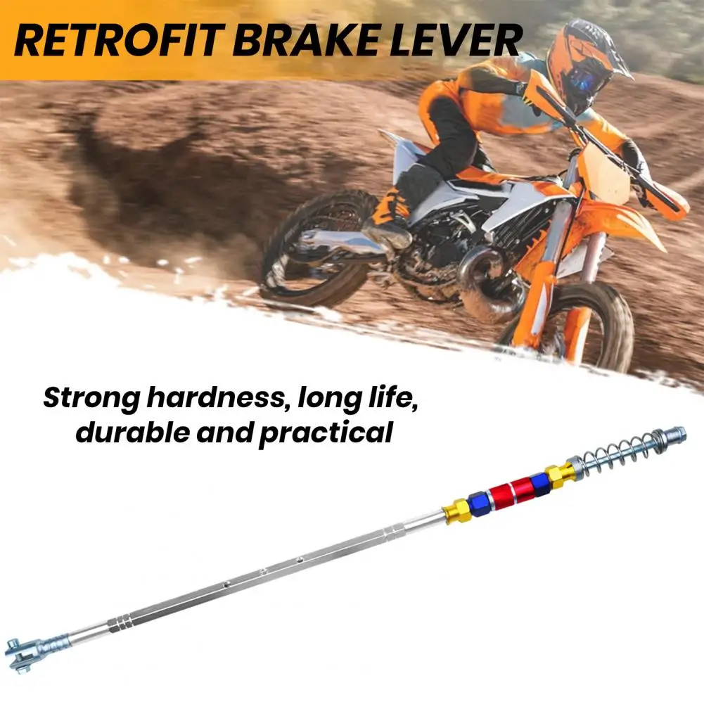 High Performance Motorcycle Accessories Aluminum Alloy Motorcycle Brake Lever 49.5cm Brake Pull Rod for Lc135 for Enhanced