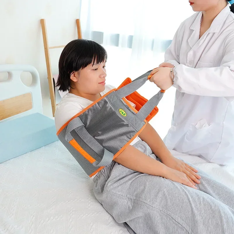 Paralytic Patients Transport Transfer Belt Simple Folding Stretcher Elderly Carrying Belt Side Lying  Nursing CareMobile Cushion