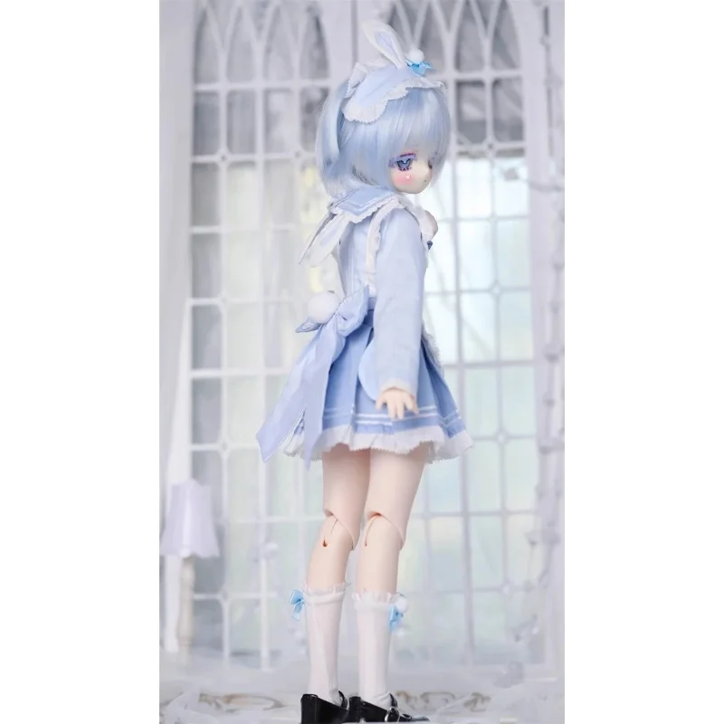 BJD pop jurk een schouder top shorts set voor 1/4 1/6 poppen kleding accessoires (geen poppen)