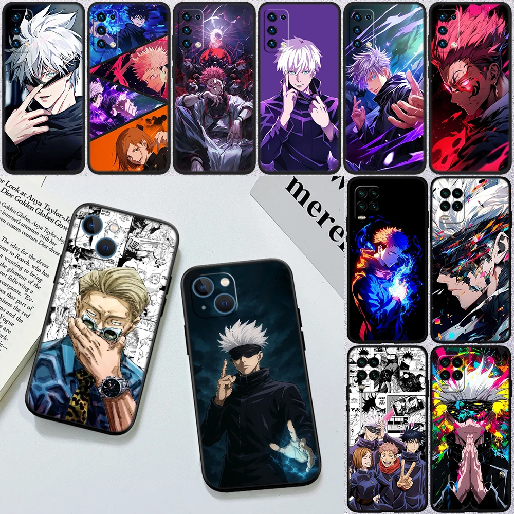 EI51 Чехол для телефона Jujutsu Kaisen для Samsung Galaxy M02 M06 M15 M16 M20 M21 M30 M30S M31 M35 M51 M55 M56 A36 A42 A50 A50S A51 A52