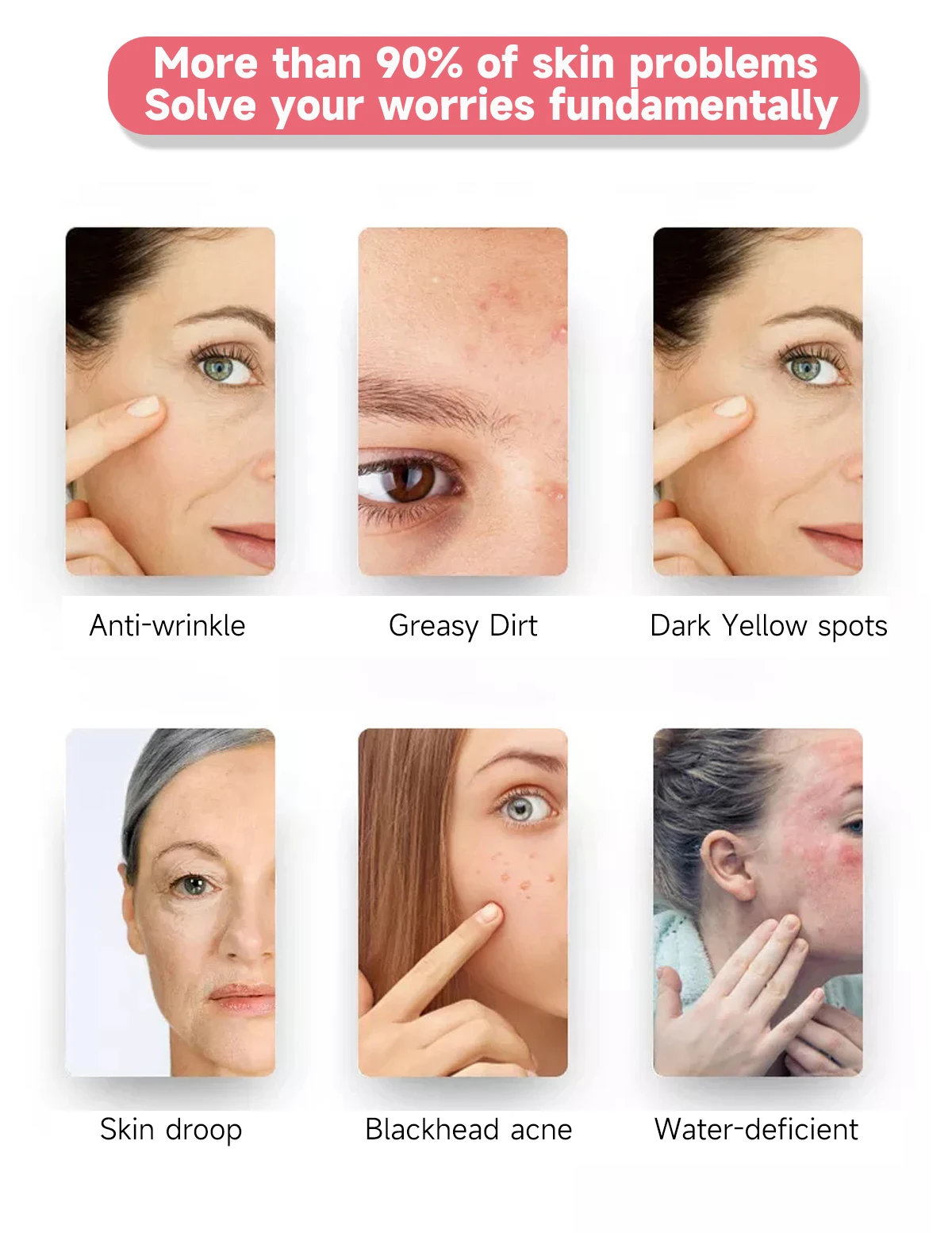 6 en 1 visage eau oxygène petite bulle Jet Peeling visage nettoyage en profondeur Machine épurateur visage Spa eau Dermabrasion visage beauté skincare massage massage électrique masseur électrique soin visage