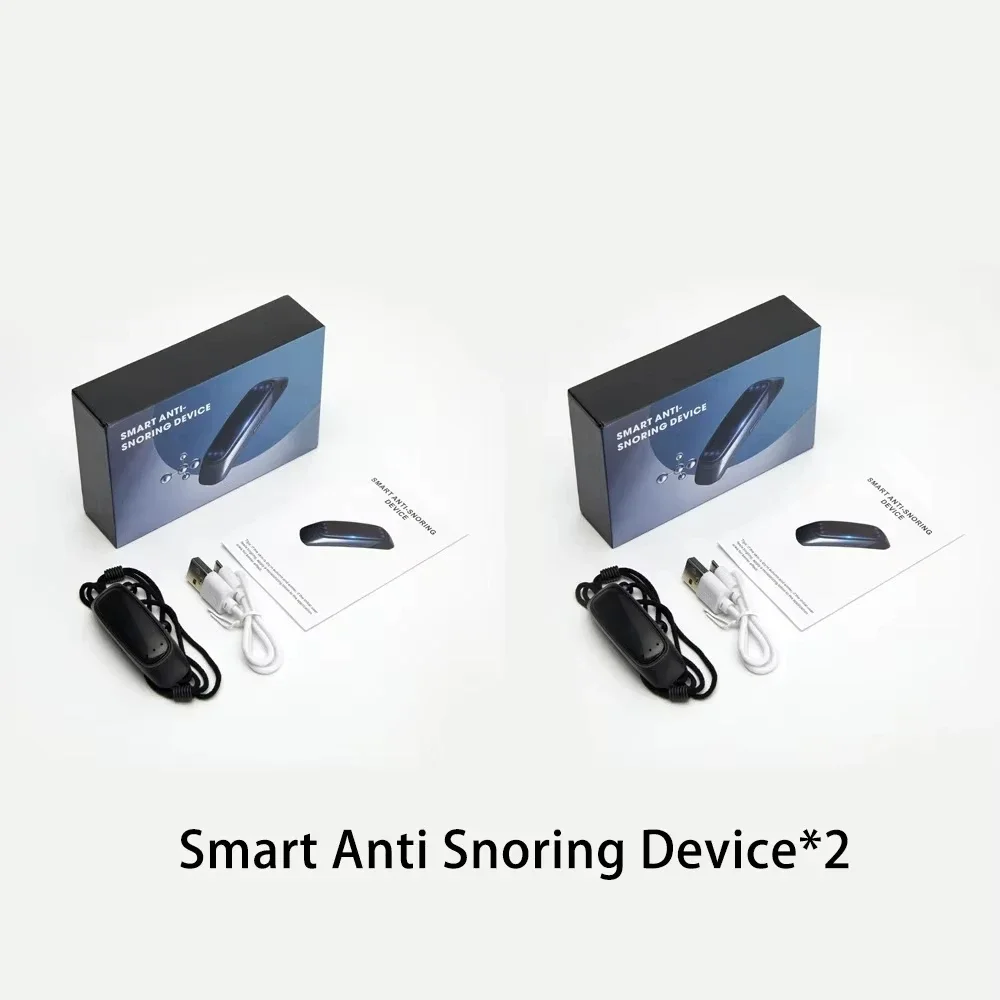 Elektrische Smart EMS Pulse Stop Snurken Draagbare Comfortabele Slaap Goed Snurken Stop Slaapapneu Anti Snurken Apparaat Slaaphulpmiddel