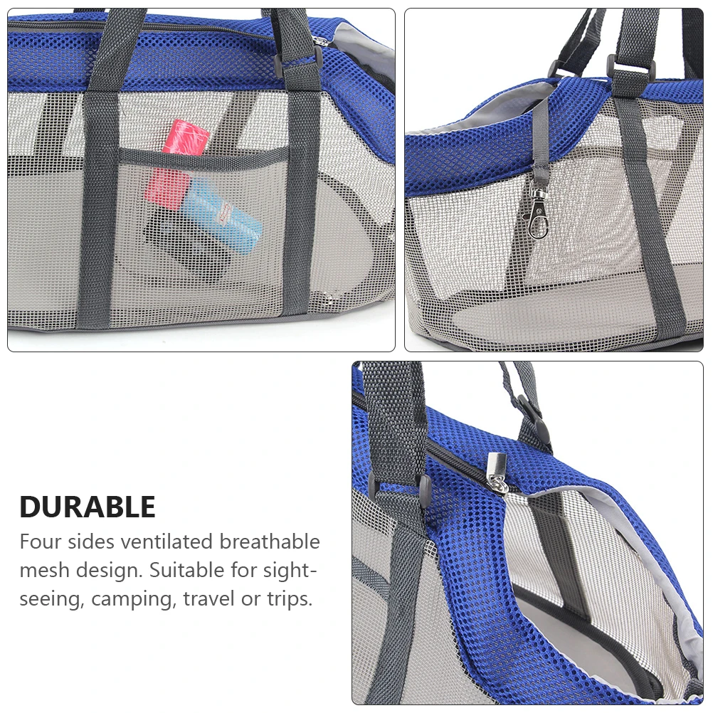 

Pet Out Carrier Mesh Travel Bags for Cat Handbag Tote Suspenders Doggie