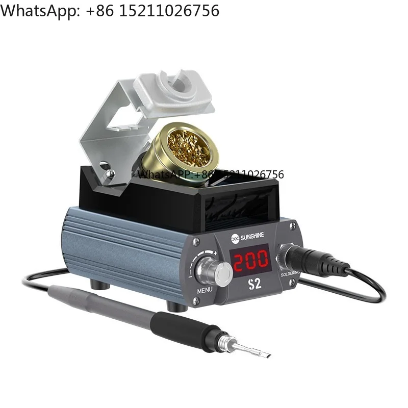 

SUNSHINE S2 210 Precision Soldering Station Smart Welding Station Support C210 Soldering Iron for Mobile Phone Repair