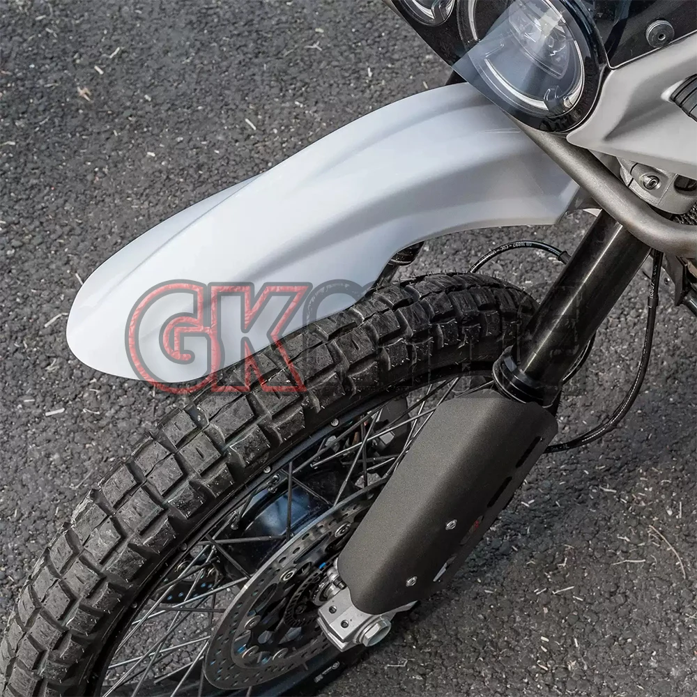 Fit For Desert X Motorcycle Modified Extended Off-Road Front Fender Front Fork Brake Caliper Guard Raised Mud Splash Protector
