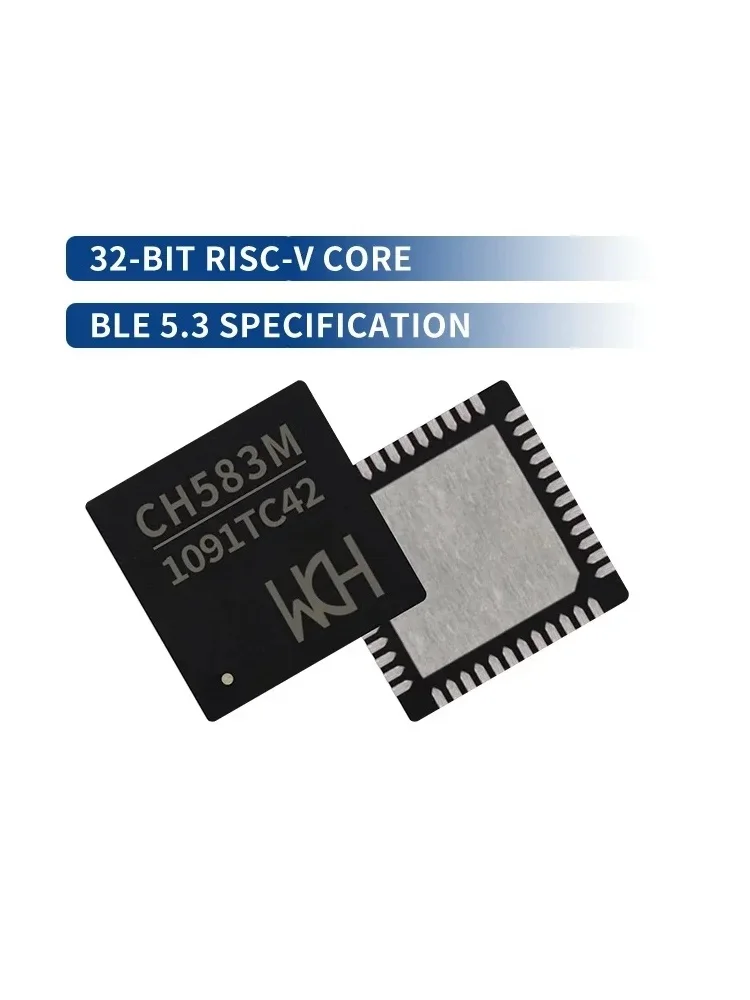 10 Teile/los WCH CH583 CH583M Mikrocontroller, 32-Bit RISC-V Core BLE 5,3 Wireless MCU CH583